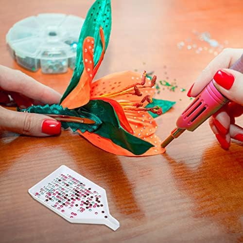 Bedazzler Kit with Rhinestones, Hot Fixed Gems Craft Applicator - Diamond Painting Pen, Wax Pencil, Tweezers, Tray, Cleaning Brush, Picker Rhinestones Crystals for DIY Clothes Shoes