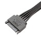 thumbnail image 4 of Cable de extensión SATA de 15 pines macho a hembra para disco duro de computadora (1 a 2), 4 of 7