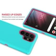 thumbnail image 4 of Tekcoo Case for Samsung Galaxy S23 Ultra 6.8", Case Cover for Galaxy S23 Ultra,Shockproof Heavy Duty Hard Plastic & Rubber Rugged Bumper 3-in-1 Case Cover - Mint, 4 of 6