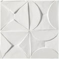 thumbnail image 4 of CosmoLiving by Cosmopolitan White Wooden Handmade Intricately Carved Geometric Wall Decor, 4 of 7
