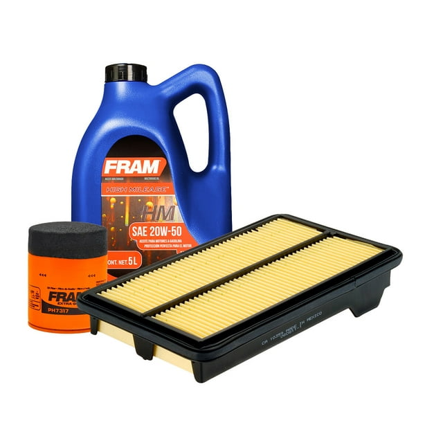 Kit De Aceite Mineral 20W50 Kit De Afinación Sin Bujías Compatible con Honda Civic L4 2.0L DE 2006 A 2011