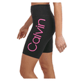 thumbnail image 2 of Calvin Klein Womens Performance Logo High-Waist Bike Shorts, 2 of 2