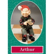 Whitehurst 10.5" Zim's The Elves Themselves Arthur Collectible Christmas Elf Tabletop Figure