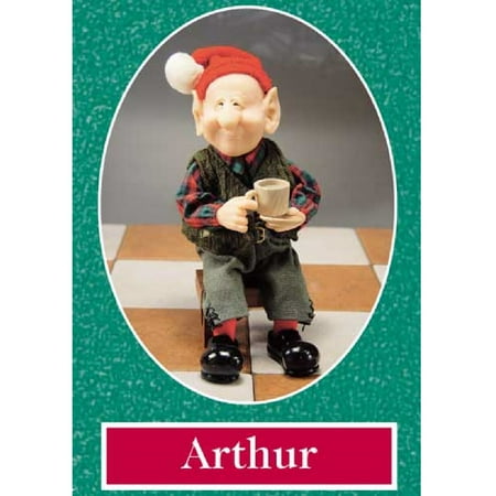 Whitehurst 10.5" Zim's The Elves Themselves Arthur Collectible Christmas Elf Tabletop Figure