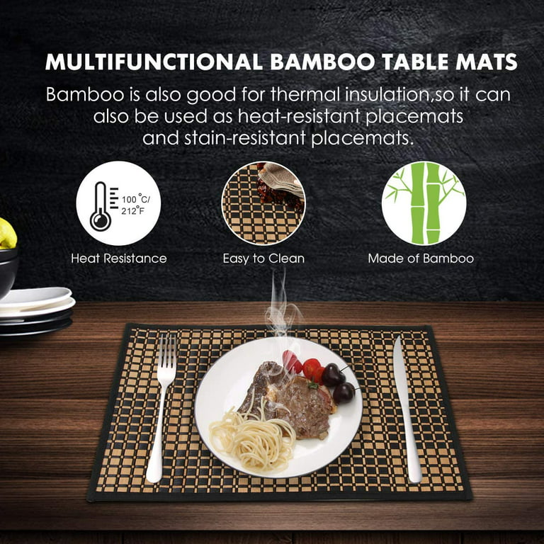 Bamboo Heat Insulation Mat Heat Resistant Waterproof Kitchen Table  Household - China Table Mat and Heat Insulation Mat price
