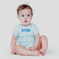 thumbnail image 2 of BYOB- Bring Your Own Bottle, Party at My Crib Tonight - Cute One-Piece Infant Baby Bodysuit, 2 of 4