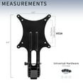 thumbnail image 4 of VIVO VESA Adapter Plate Bracket Designed for Compatible Asus VZ-Series Monitors, 4 of 8