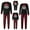 241007-Black, variant on Matching Family Pajamas Sets Long Sleeve Christmas Reindeer Plaid Pjs Striped Women Holiday Sleepwear Homewear