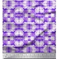 thumbnail image 1 of Soimoi Cotton Duck Fabric Geometric Tie-Dye Fabric Prints By Yard 56 Inch Wide, 1 of 3