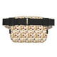 thumbnail image 3 of Fotbe Mushroom Cangurera Cuadrada con Estampado de Doble Capa, Bolsa de Cintura Ajustable Mini para Hombres y Mujeres, 3 of 9