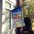 thumbnail image 2 of Christmas Gnome Headed out House Flag, 2 of 4