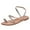 Silver, variant on OAVQHLG3B Dress Sandals for Women Rhinestone Sandals Women's Thin Strap Transparent Flat Toe Shoes