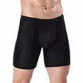 thumbnail image 2 of Qwertyu Men's Jock Strap Supporters Underwear Jockstrap Male Boxer Briefs Athletic Briefs Black XL, 2 of 3