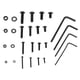 thumbnail image 4 of Juego De Surtido De Tornillos De Cabeza Hexagonal, Cabeza Semiredonda De Acero Al Carbono, Juego De Arandelas De Tuerca De Tornillo De 884 Piezas Para Electrodomésticos OTVIAP Screw Nut Washer Set, 4 of 8
