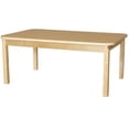 thumbnail image 6 of Wood Designs  36 ft. x 60 in. Rectangle High Pressure - Laminate Table with Hardwood Legs- 22 in., 6 of 7