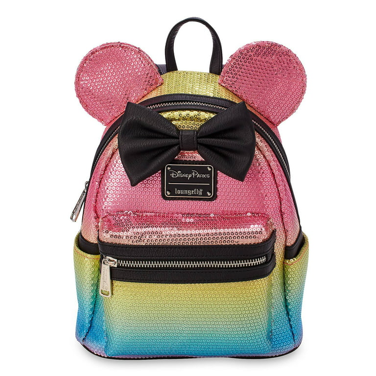 Minnie Mouse Pastel Color Block Dots Mini-Backpack