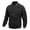 Black, variant on Mens Leather Jacket Loose Sports Casual Bussiness Full Zip Oversized Denim Jacket Women,Light Gray,2XL