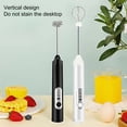 thumbnail image 3 of Reheyre Electric Handheld Egg Beater Rechargeable Three Gears Adjustable Whisk Blender Kitchen Tools - 1 Set, 3 of 8