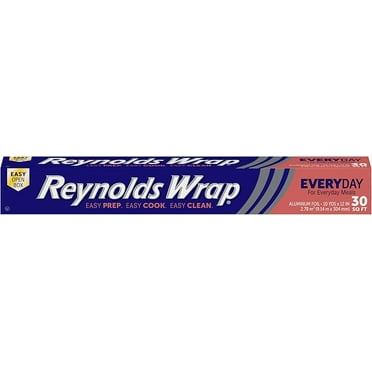 Reynolds Wrap Aluminum Foil, 30 sq ft( Pack of 2 )