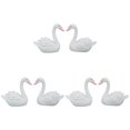 thumbnail image 1 of OUSITAID Swan Resin Figurine Model Miniatures Collection Figure Statue
Topper Cake Miniature Animal Ornament Couple Statues, 1 of 6