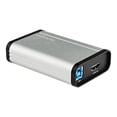 thumbnail image 2 of StarTech.com HDMI to USB C Video Capture Device 1080p 60fps, UVC, External USB 3.0 Type-C Capture/Live Streaming, HDMI Audio/Video Recorder Adapter, USB-C/USB-A/Thunderbolt 3 Compatible - HDMI Video Capture (UVCHDCAP) - Video capture adapter - USB 3.0 - silver, black - TAA Compliant, 2 of 9