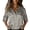 Light Ashy, variant on Women's Seven Quarter Sleeve Retro Shirt Women's Satin Printed Seven Quarter Sleeve Shirt Vacation Style Shirt