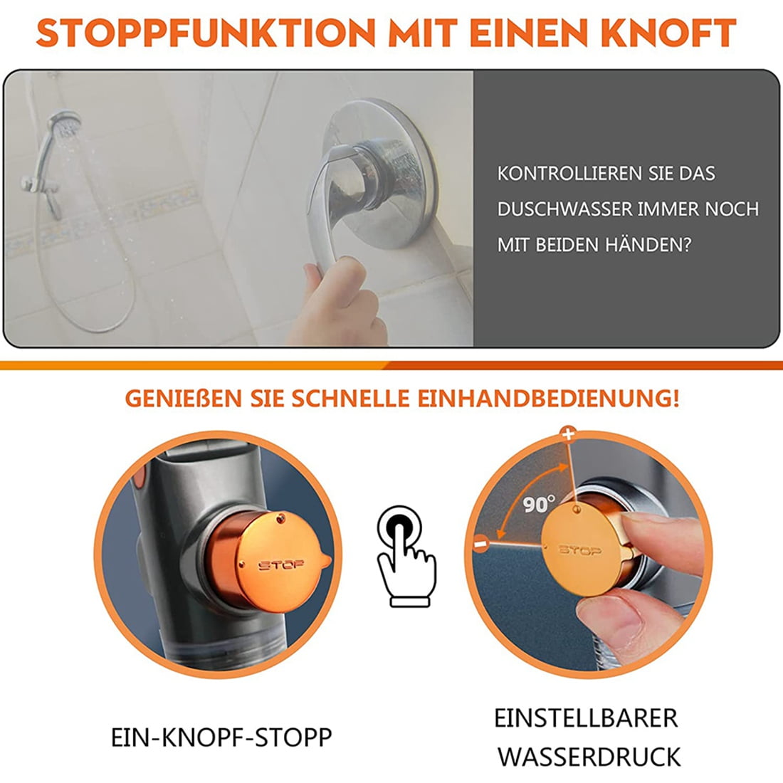 Shower Head Rain Shower WaterSaving PressureIncreasing with Filter