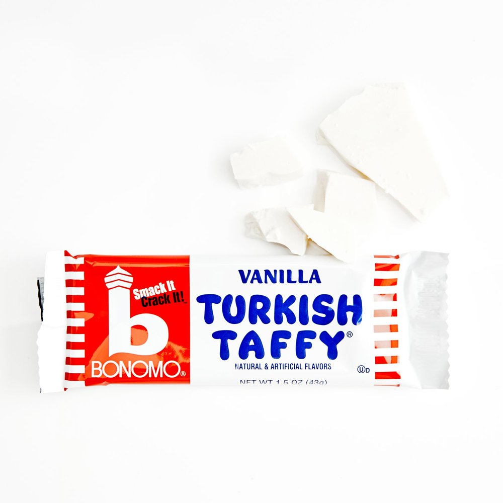 Bonomo Turkish Taffy Vanilla 1.50 oz (24 pack)