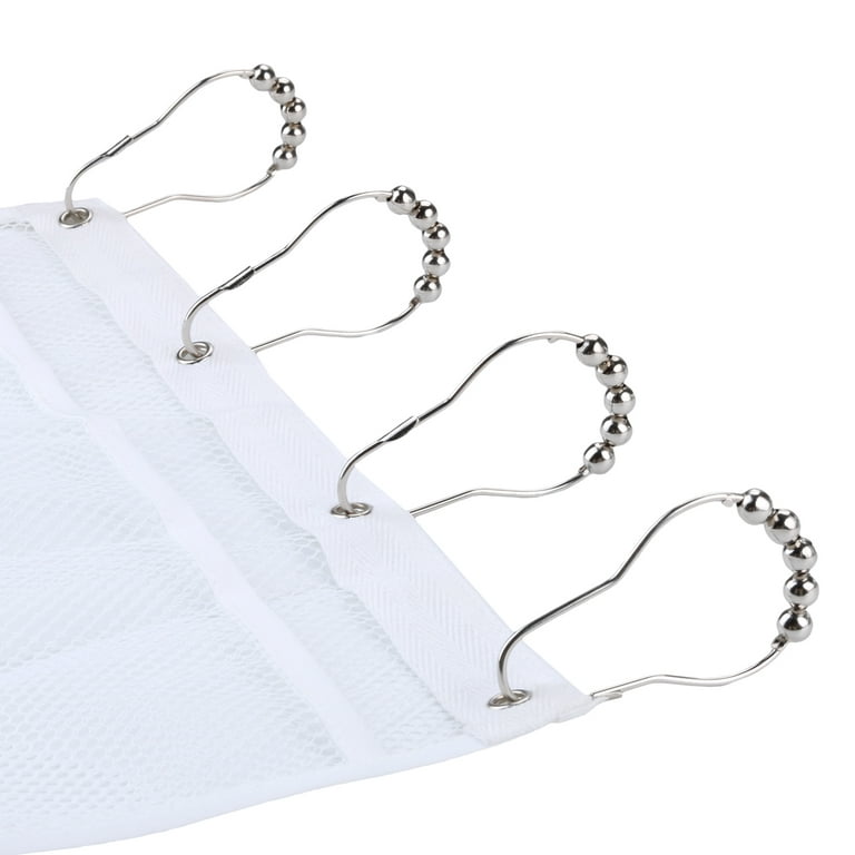 Artrylin Shower Curtain Caddy 6 Pockets Loading 25LB - Quick Dry Shower Rod  Mesh Hanging Organizer
