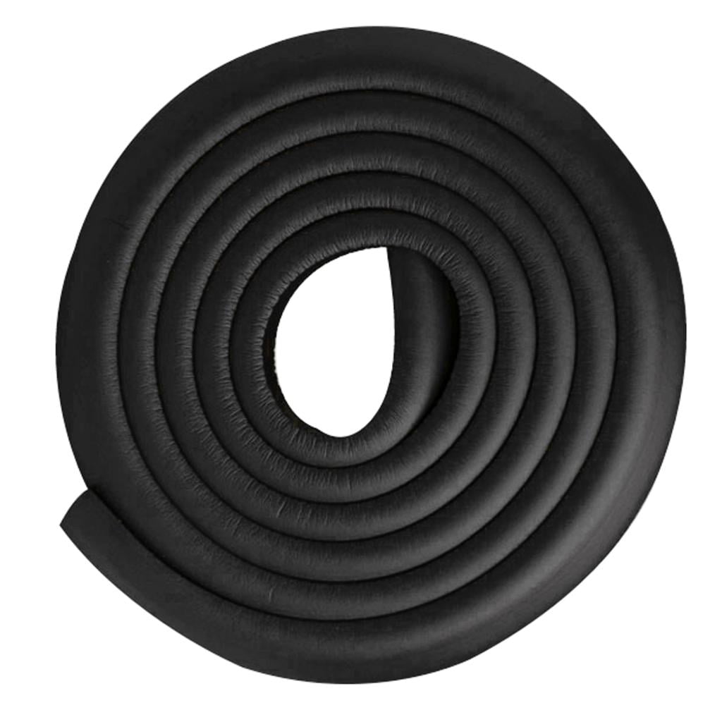 Home children Table Edge Cover Softener with Tape , Black