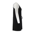 thumbnail image 2 of Ropa Playa Ocean Pacific para Mujer Vestido Eyelet Sin Manga Tirante Cruzado Negro Talla EG, 2 of 4