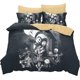 thumbnail image 1 of Juego de cama de tres piezas Pesadilla antes de Navidad, edredón cálido y cómodo, ropa de cama suave, regalo para el día del niño, dos fundas de almohada, una funda de edredón, 1 of 1