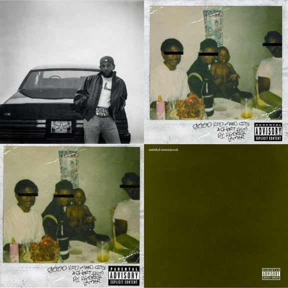 Gnx (X) & Good Kid, M.A.A.D City & Good Kid, M.A.A.D City (Remixes) & Untitled Unmastered (X) [CD Bundle]