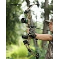 thumbnail image 4 of JUNXING Battleship Compound Bow and Arrows Hunting Bow 30-55 lbs, 4 of 11