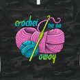 thumbnail image 4 of Inktastic Crochet the Day Away Women's T-Shirt, 4 of 5