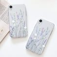 thumbnail image 3 of Compatible with iPhone XR Case for Girls&Woman,Elegance Lovely Floral Flower Blooms Soft Clear TPU Rubber Gel Shock Absorption Protection Case for iPhone XR 6.1'', 3 of 6