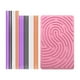 thumbnail image 1 of Tablero de actividad sensorial de silicona, tablero de almohadillas antiestrés con formas, coordinación mano-ojo, juguete de desarrollo sensorial para rosa, 1 of 8