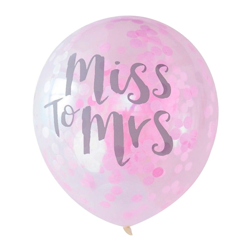 DIY 5X 12Inch Confetti Latex Balloons Wedding Decoration Birthday Party Supplies