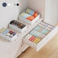 thumbnail image 2 of Drawer Organizer Clothes Storage - 18 Pack  Dresser Organizer for , Foldable Closet Drawer Organizer Bins for Bedroom Organization, Fabric Storage Dividers for Socks, Underwears, Bras, 2 of 6