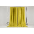 thumbnail image 2 of Solid Poplin Window Curtain or Photography Backdrop 58" Wide - Lemon Yellow, 2 of 5