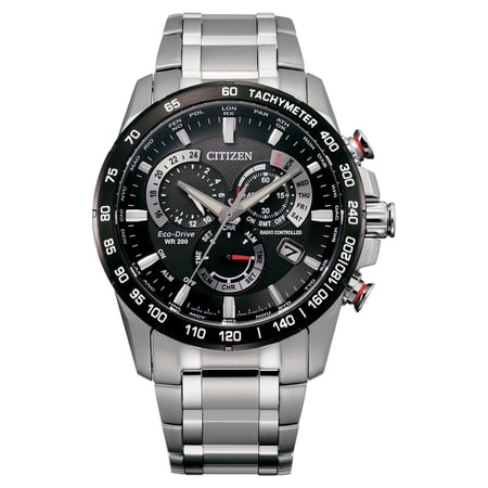 Citizen Men's Eco Drive PCAT Atomic Timekeeping Chronograph Watch CB5898-59E