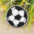 thumbnail image 6 of 10Pcs Cute Football Shape Iron On Applique Sew Clothes Sewing Patches Embroidered DIY, 6 of 8