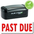 thumbnail image 1 of Slim Pre-Inked Past Due Stamp with Purple Ink, 1 of 4