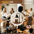 thumbnail image 6 of Funistree Candle Warmer Lamp with Timer, Adjustable Height Wax Warmer Lamp with 2 Bulbs, Gift for Christmas Women Mom Her, Home Decor, 6 of 9