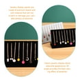 thumbnail image 3 of DINHEAROM 1Pack Tilted Jewelry Display Board Flannelette Material Classic Style for Boutique Owners Necklace Display, 3 of 8