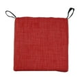 thumbnail image 2 of Blazing Needles 16-inch Outdoor Cushion, Paprika, 2 of 3