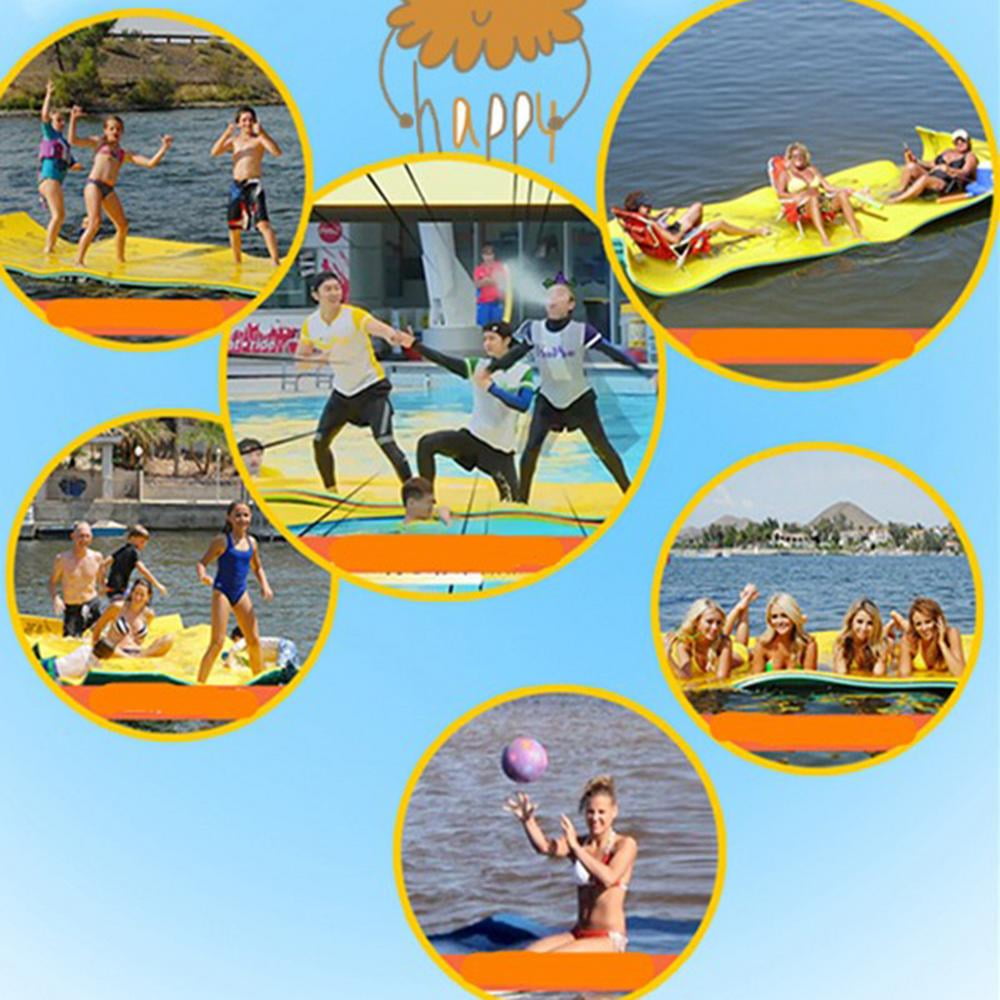 Buy Ibaste Water Floating Mat Water Floating Pad for Lake Ocean 4
