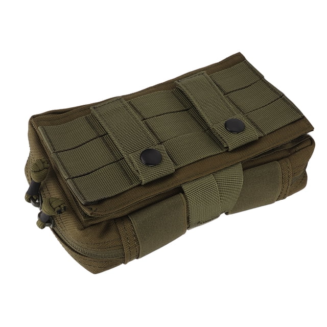 Bolsa de supervivencia de emergencia multifuncional para deportes, senderismo y acampada - Botiquín de primeros auxilios para exteriores OD Green