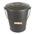 thumbnail image 3 of Pleasant Hearth 614 Ash Can with Lid- Black, 3 of 6