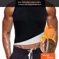 thumbnail image 3 of Chaleco deportivo Sonew para hombre, para deportes al aire libre, quema grasa, negro, 4XL/5XL, 3 of 9